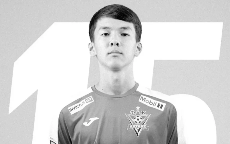 "Ақтөбе" футбол клубының 15 жасар футболшысы