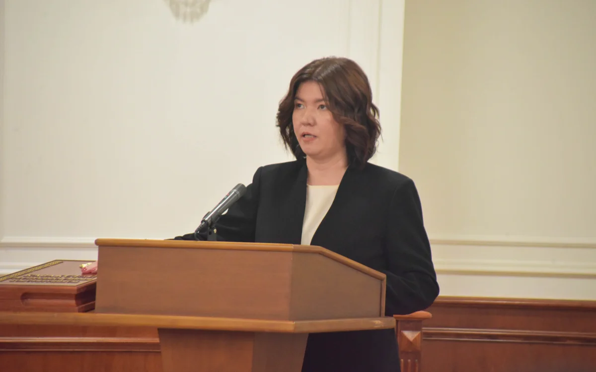Оқу-ағарту министрі Жұлдыз Сүлейменова